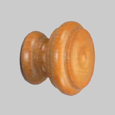 POMOLO LEGNO VERNICIATO "102" ø 30 Ciliegio. Prezzo per Pezzo.