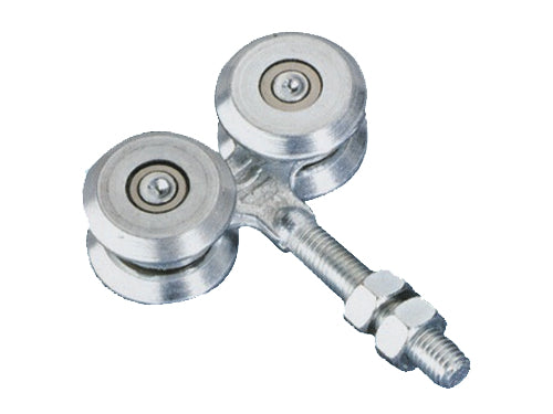 Scorrevoli Comunello filettati a 4 cuscinetti Ã44 mm. Art. 4C. Prezzo per Pezzo.