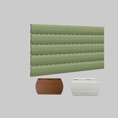 KIT STECCHE AGGIUNTIVE PER TAPPARELLA IN PVC 'TORINO' cm 173x27,5h, Conf. 5 pezzi - Col. Bianco. Prezzo per Confezione.