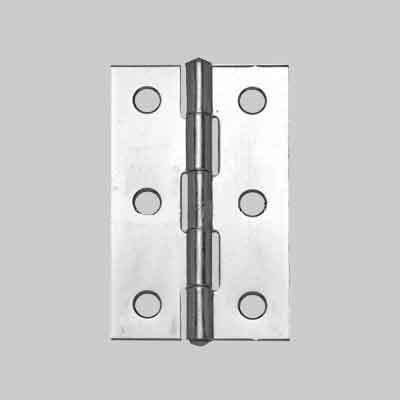 CERNIERA INOX STRETTA mm 40x25. Prezzo per Pezzo.