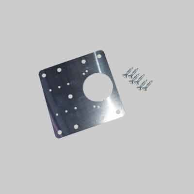 PIASTRA DI RIPARAZIONE PER CERNIERE 90x90 mm - Spessore 0,65 mm. Prezzo per Pezzo.