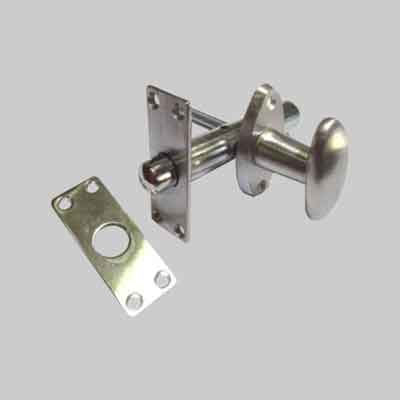 CATENACCIO A CREMAGLIERA mm 80 - Cromo satinato. Prezzo per Pezzo.