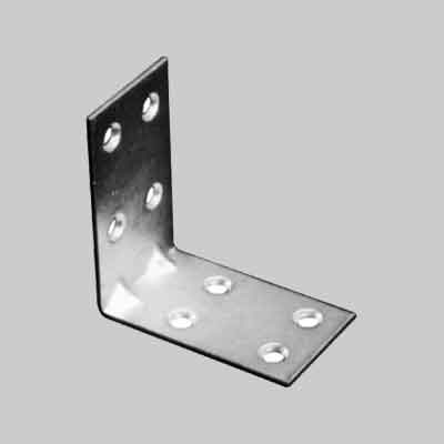 PIASTRINA DI GIUNZIONE AD ANGOLO cm 8x8. Prezzo per Pezzo.