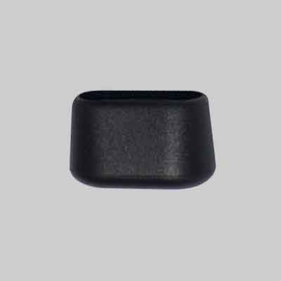 PUNTALE PER TUBO OVALE mm 40x20. Prezzo per Pezzo.