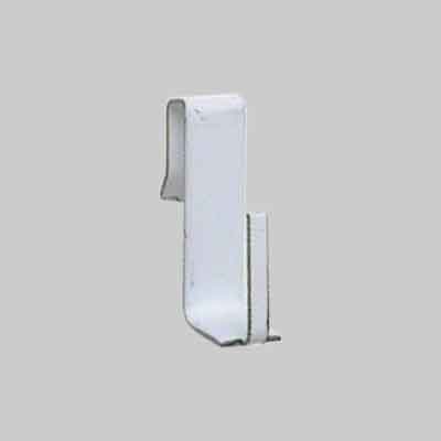 GANCIO PER BRIS-BRIS PER INFISSI Bianco - blister 4 pezzi. Prezzo per Confezione.