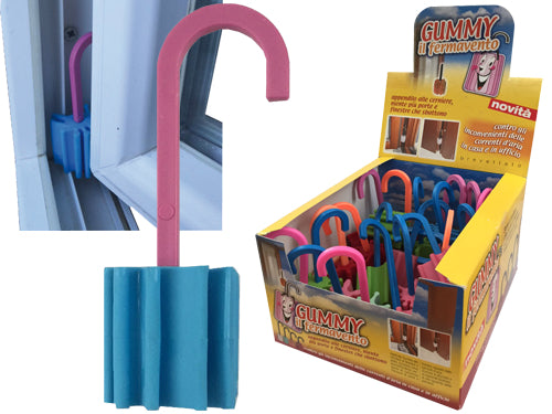 Fermavento Gummy per porte e finestre. Prezzo per Pezzo.