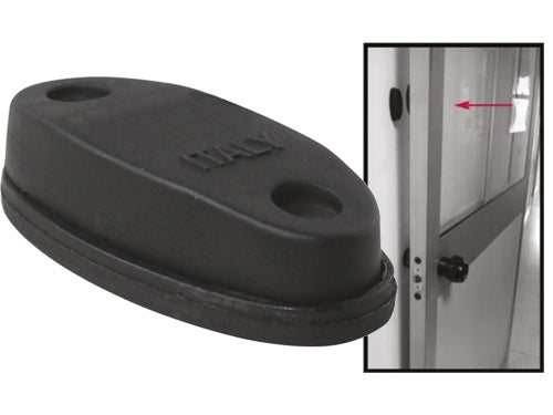 Fermaporta magnetico nero 262. Prezzo per Pezzo.