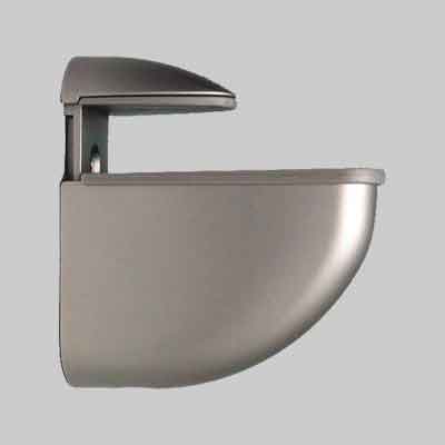 REGGIMENSOLA 'DUNA' mm 41x26x44h - sp.mm 5÷18 - Cromo lucido. Prezzo per Pezzo.