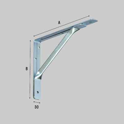 REGGIMENSOLA GRANDE PORTATA mm 495x310 - portata coppia max kg 150. Prezzo per Pezzo.