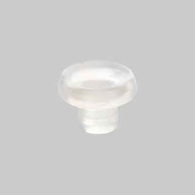 GOMMINO PER MENSOLE PVC trasparente. Prezzo per Pezzo.