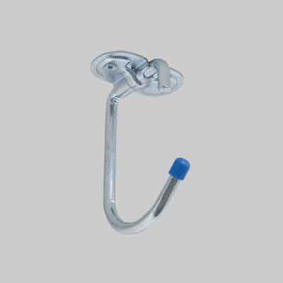 GANCIO MULTIUSO RIPIEGABILE mm 130x62. Prezzo per Pezzo.