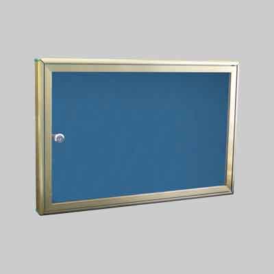BACHECA PORTA AVVISI ALLUMINIO cm 55x73x5 (per 4 fogli A4 o 2 fogli A3). Prezzo per Pezzo.