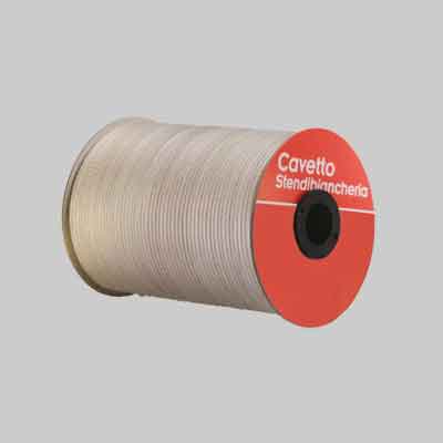 CAVETTO STENDIBIANCHERIA 'TRECCIA' BOBINA Ø mm 5 - mt 300. Prezzo per rotolo.