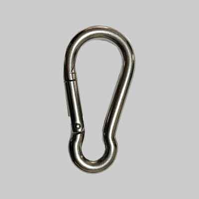 MOSCHETTONE POMPIERE INOX mm 70. Prezzo per Pezzo.