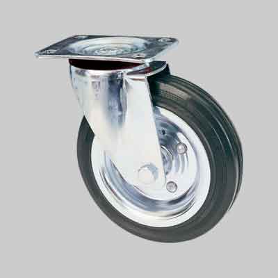 RUOTA INDUSTRIALE GIREVOLE IDEAL STAR mm 200 - portata kg 200. Prezzo per Pezzo.