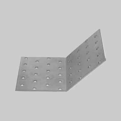 PIASTRA AD ANGOLO 135° PESANTE mm 80x80x100. Prezzo per Pezzo.