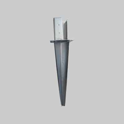 SUPPORTO PER TRAVI CON ANCORAGGIO AL TERRENO mm 100x100. Prezzo per Pezzo.