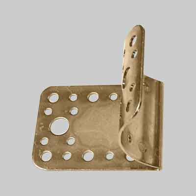 PIASTRA DI GIUNZIONE PIANA SAGOMATA PER PALI Ø 80/100 mm 65 x 85 - Spess. 2 mm. Prezzo per Pezzo.