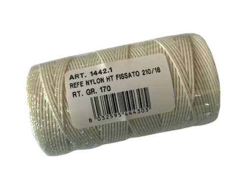 Spago muratore rafforzino nylon fissato HT. Prezzo per Confezione.