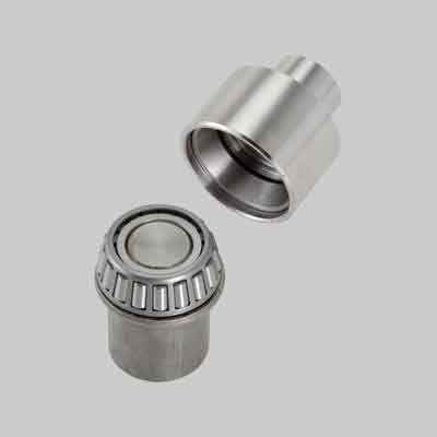 PIASTRA INFERIORE PER CANCELLI ART.344 Per tubolare Ø mm 40. Prezzo per Pezzo.