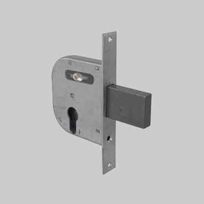 SERRATURA DA INFILARE PER CANCELLI ART. 42032 CISA E50 - Scatola mm 84,5x95. Prezzo per Pezzo.