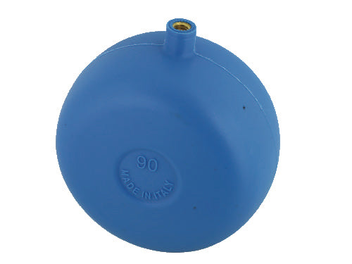 Sfere ovali PVC 90 mm. per galleggianti E28124. Prezzo per Pezzo.