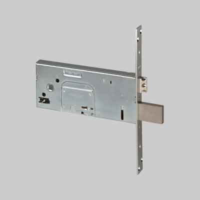 SERRATURA DOPPIA MAPPA PER PORTE ALLUMINIO DA FASCIA ART. 57353 CISA E90 - scatola mm 185x78. Prezzo per Pezzo.