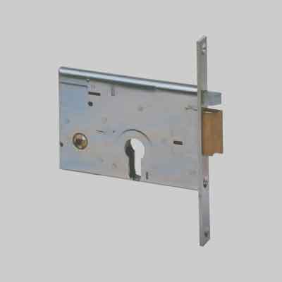 SERRATURA ELETTRICA DA INFILARE A CILINDRO DA FASCIA ART. 14010/14011 CISA  E58 Dx -Frontale mm 20 - scatola mm 126x82. Prezzo per Pezzo.
