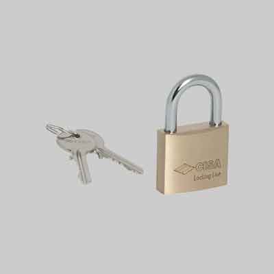 LUCCHETTO AD ARCO STANDARD 'LOCKING LINE' CISA mm 70. Prezzo per Pezzo.