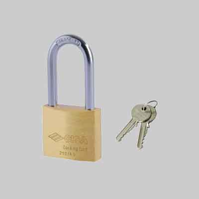 LUCCHETTO AD ARCO LUNGO 'LOCKING LINE' CISA mm 50. Prezzo per Pezzo.