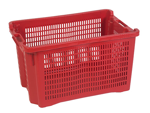 Cassette agricole impilabili semichiuse per olive, uva e pomodoro. Prezzo per Pezzo.