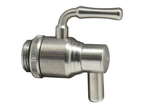 Rubinetti inox per bidoni olio DropTop antigoccia. Prezzo per Pezzo.