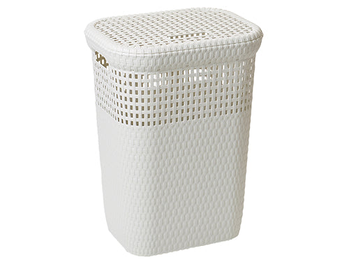 Portabiancheria Rattan bianco. Prezzo per Pezzo.