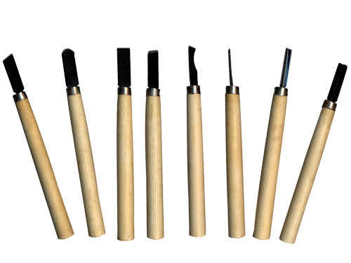Sgorbie mini per legno Brixo. Prezzo per serie.