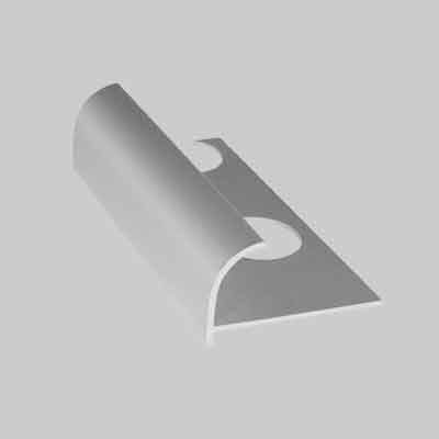 PROFILO 'JOLLY' PER RIVESTIMENTI TONDO ALL. H mm 10 - Lucido - mt 2,50. Prezzo per Metro lineare.