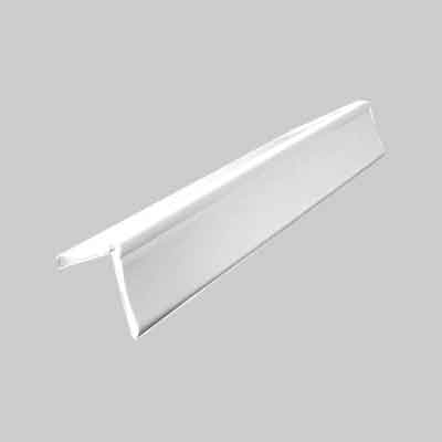 PARASPIGOLO ORNAMENTALE mm 30x30 - Bianco - barra mt 3,0. Prezzo per Pezzo.
