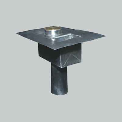 BOCCHETTONE PIOMBO SIFONATO SCARICO CENTRALE Ø 90. Prezzo per Pezzo.