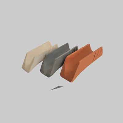 GOCCIOLATOIO PER BALCONI TIPO APERTO cm 27x8 - Grigio. Prezzo per Pezzo.