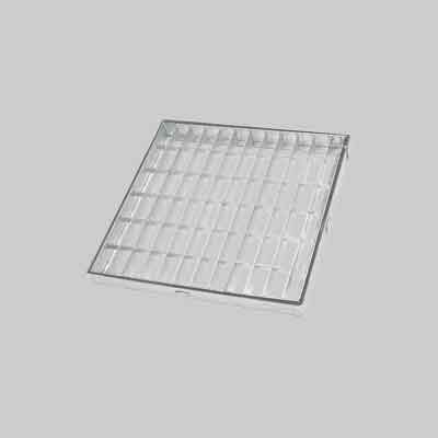 GRIGLIA CON TELAIO QUADRATA  cm 30x30 - Carrabile. Prezzo per Pezzo.