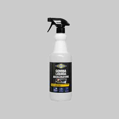 GOMMA LIQUIDA ACCELLERATORE SPRAY ml 1000. Prezzo per Pezzo.