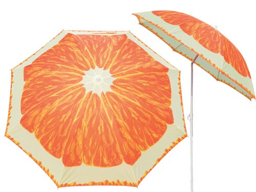 Ombrelloni spiaggia Frutta Arancia. Prezzo per Pezzo.