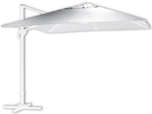 Ombrelloni alluminio quadri laterali Premium White. Prezzo per Pezzo.