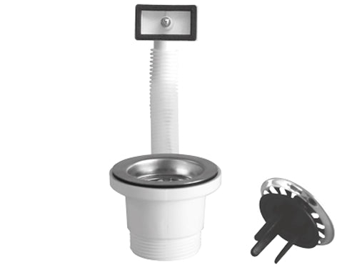 Pilette per lavello inox Art. 400. Prezzo per Pezzo.