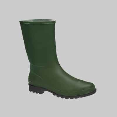 STIVALE MOD. 'TRONCHETTO' IN PVC n° 41. Prezzo per paio.