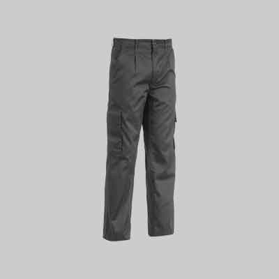 PANTALONE DA LAVORO GRIGIO Tg. L (52-54). Prezzo per Pezzo.