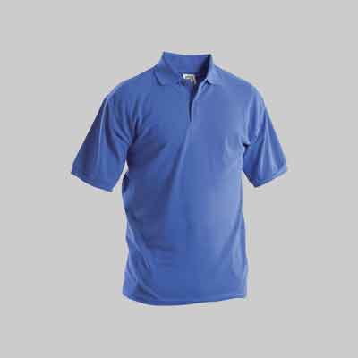 POLO BLU ROYAL Tg. XXL (60-62). Prezzo per Pezzo.