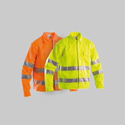 GIUBBINO ALTA VISIBILITÀ Tg. XL - Col. Giallo. Prezzo per Pezzo.