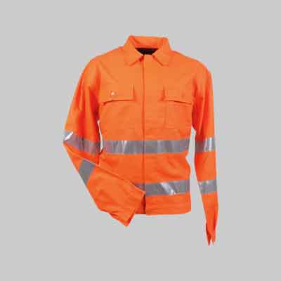 GIUBBINO FUSTAGNO ALTA VISIBILITA' Tg.M. Prezzo per Pezzo.