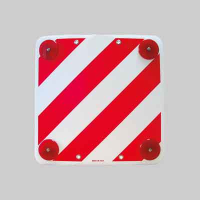 CARTELLO 'CARICHI SPORGENTI' cm 50x50. Prezzo per Pezzo.