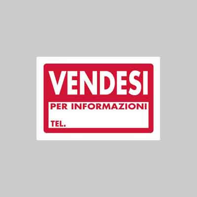 CARTELLO 'VENDESI' cm 20x30. Prezzo per Pezzo.